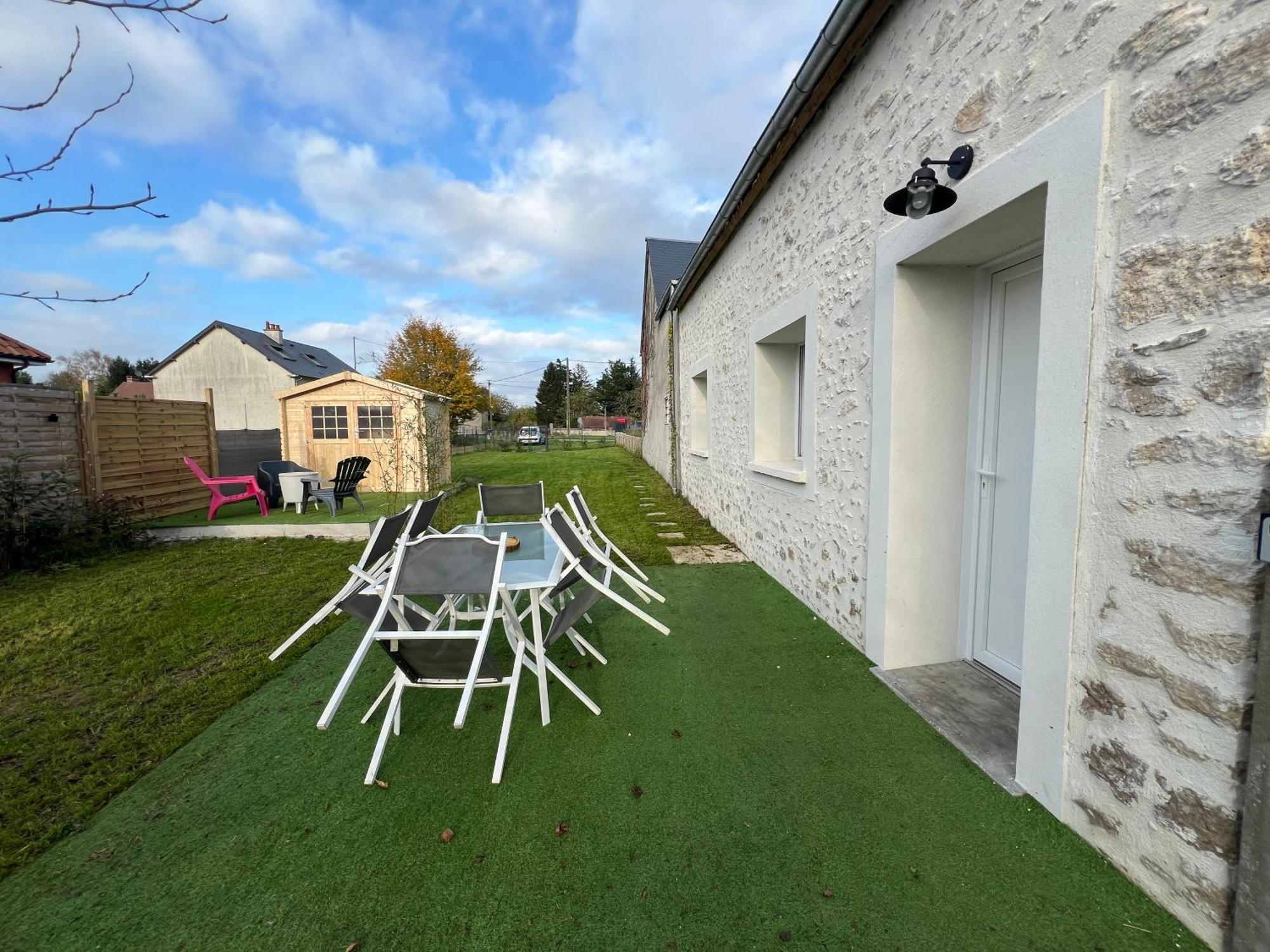Maison/Appartement Avec Jardin Saint-Denis-en-Val エクステリア 写真